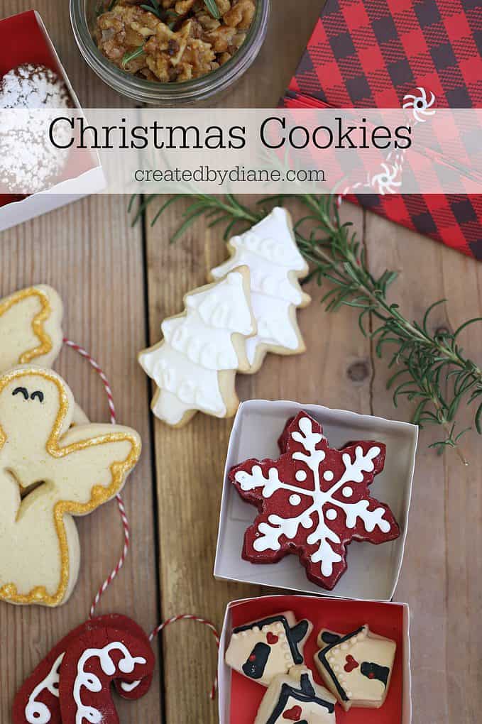 Christmas Cookie RECIPES createdbydiane.com