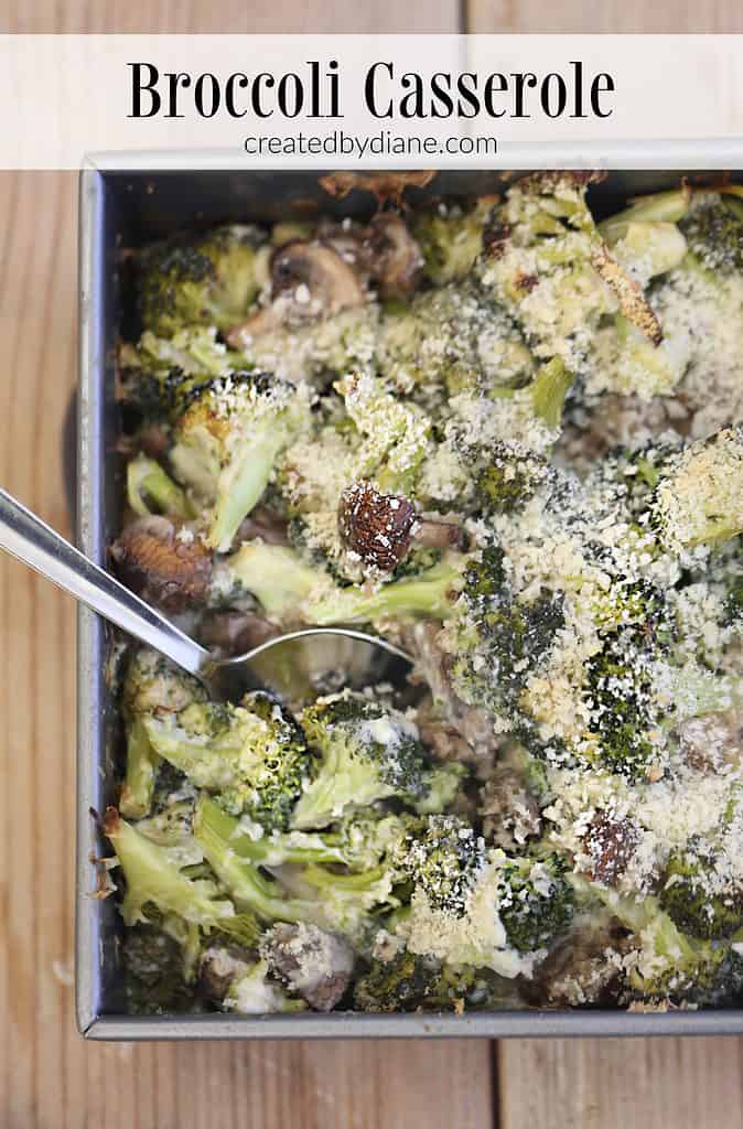 broccoli casserole recipe from createdbydiane.com