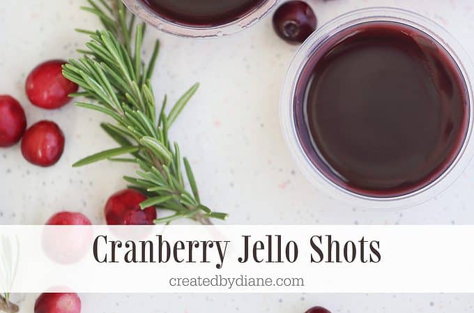 cranberry jello shots createdbydiane.com