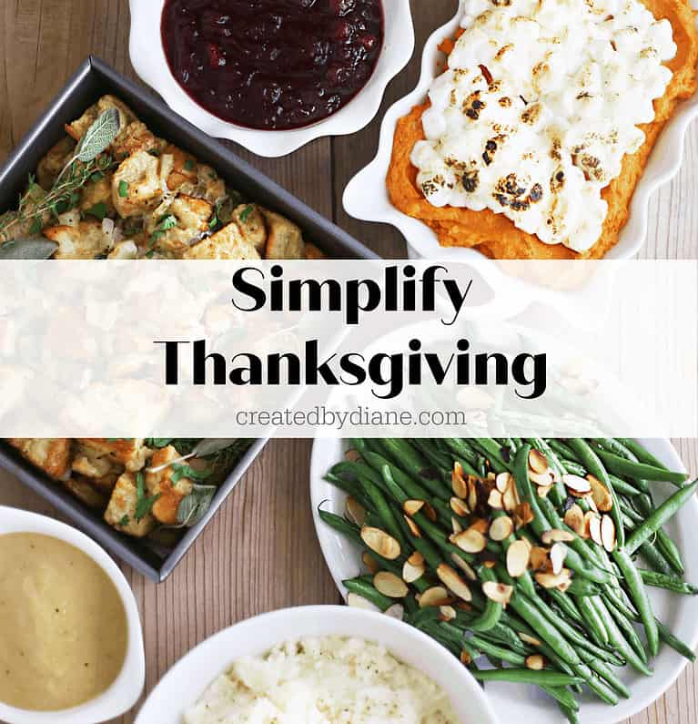 Simplify Thanksgiving