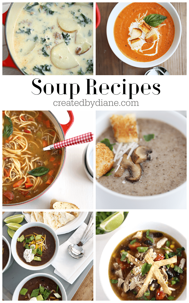 soup recipes 30 minute soup, easy soup createdbydiane.com