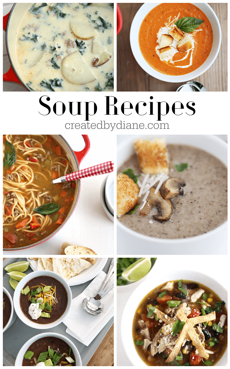 soup recipes 30 minute soup, easy soup createdbydiane.com
