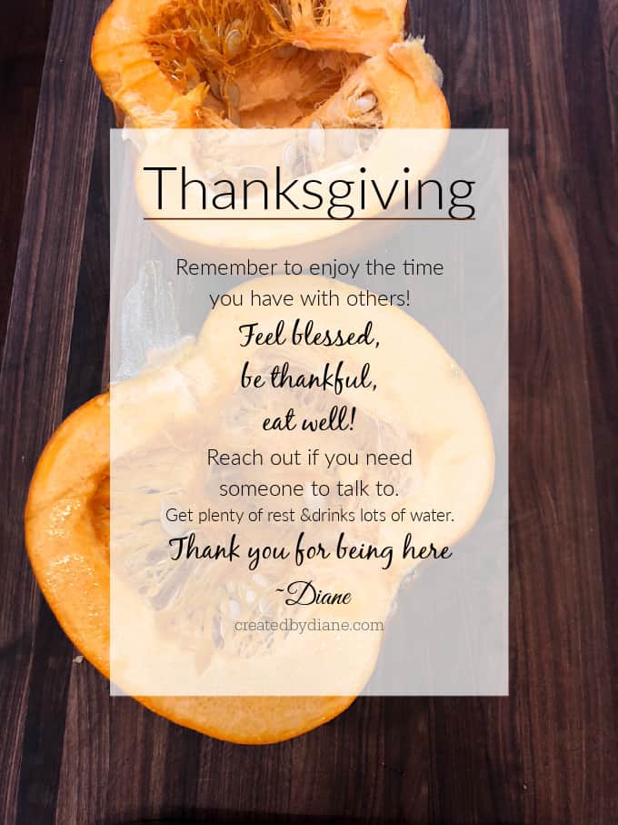 thanksgiving message from createdbydiane.com