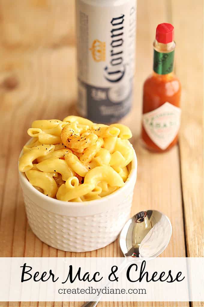 Beer Mac and Cheese Recipe createdbydiane.com