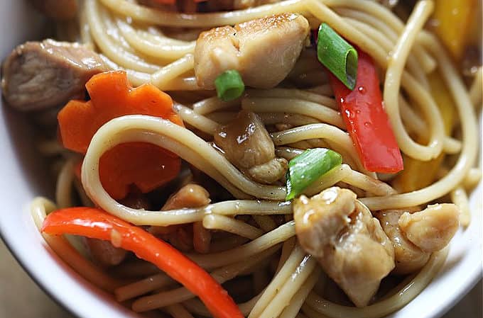 Chicken Lo Mein recipe createdbydiane.com