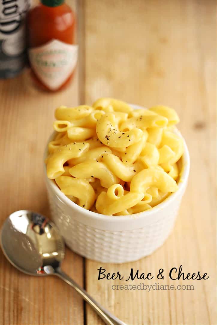 Beer Mac and Cheese Created by Diane