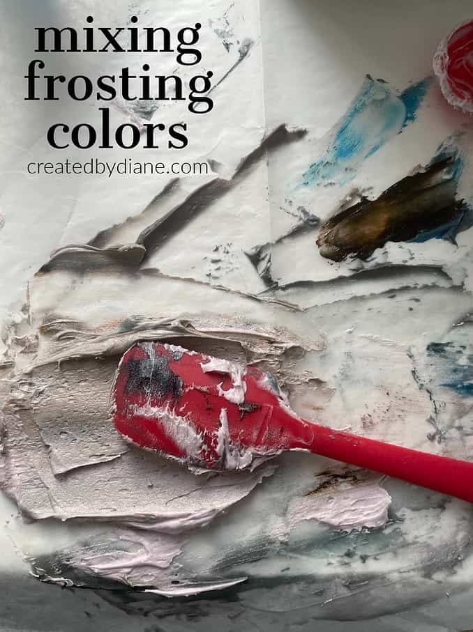 making frosting colors createdbydiane.com