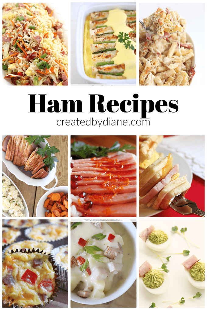 HAM RECIPES createdbydiane.com