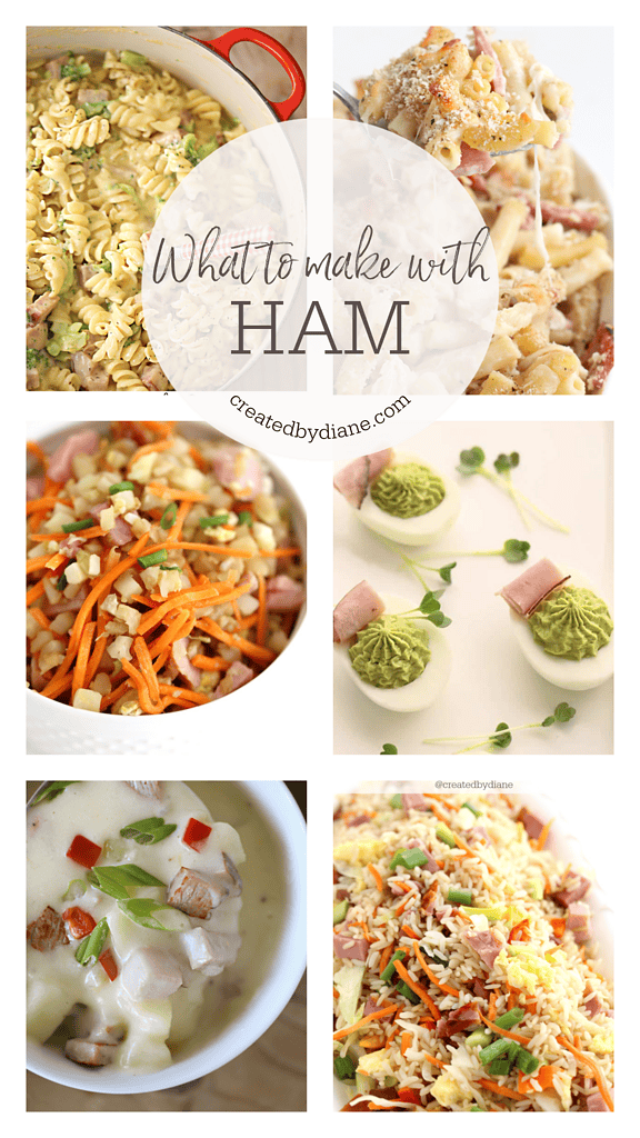 what to make with HAM createdbydiane