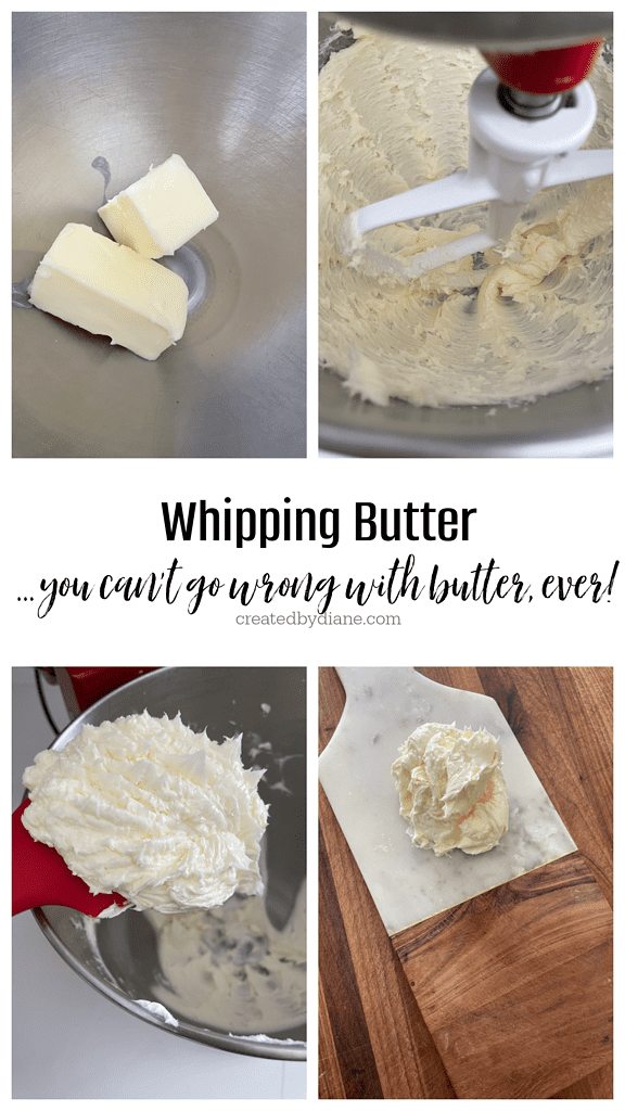 whipping butter createdbydiane.com