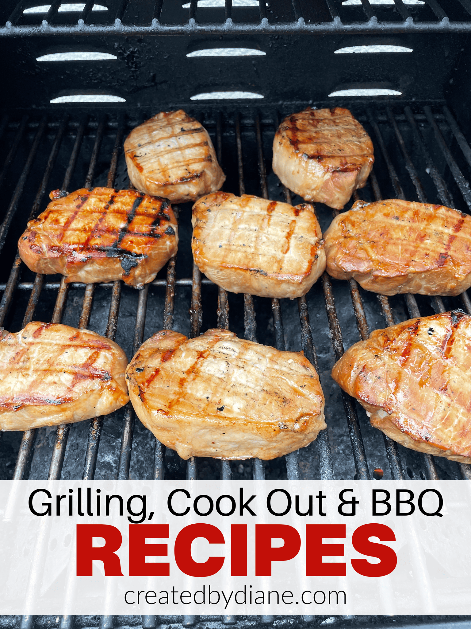 Grilling, BBQ, Cookout Recipes and Side Dishes | Created by Diane