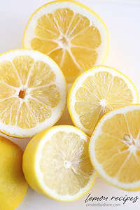 lemon recipes from createdbydiane.com
