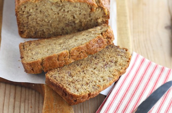 banana bread recipe using 4 bananas createdbydiane.com