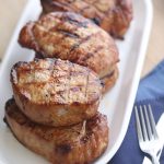 grilled marinated boneless pork chops createdbydiane.com