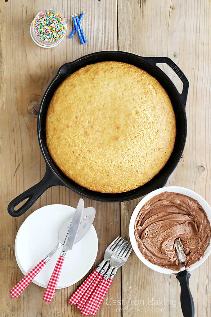 cast iron baking recipe createdbydiane.com
