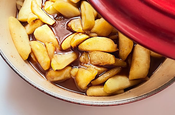cinnamon apples recipe from createdbydiane.com