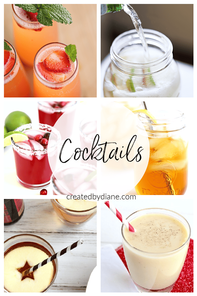 cocktail recipes createdbydiane.com