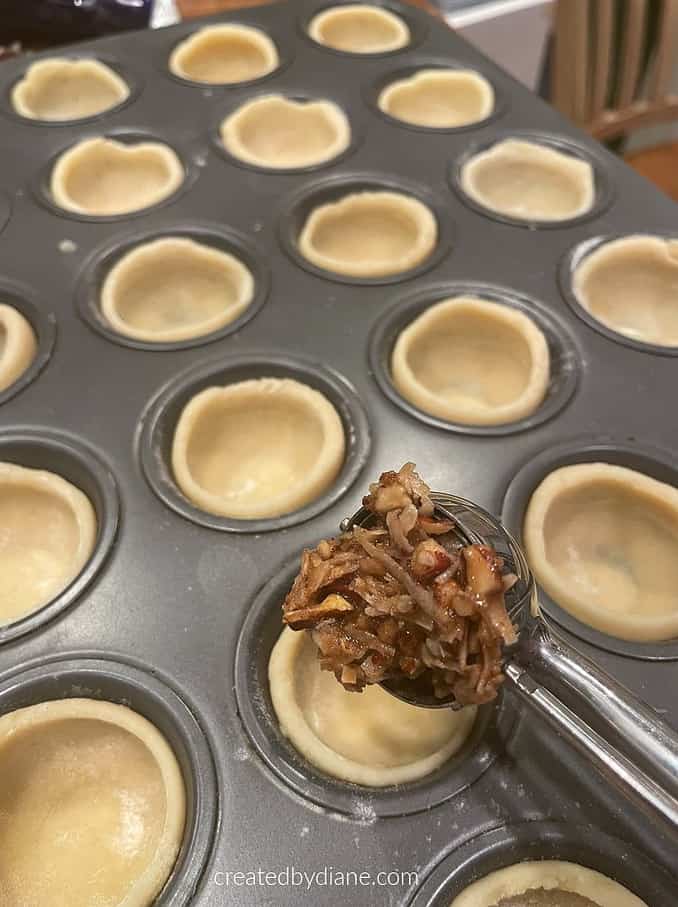 pecan and coconut filling for the best cookies createdbydiane.com