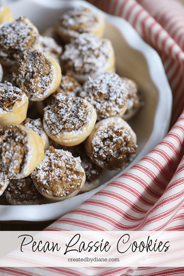 pecan lassie christmas cookies from createdbydiane