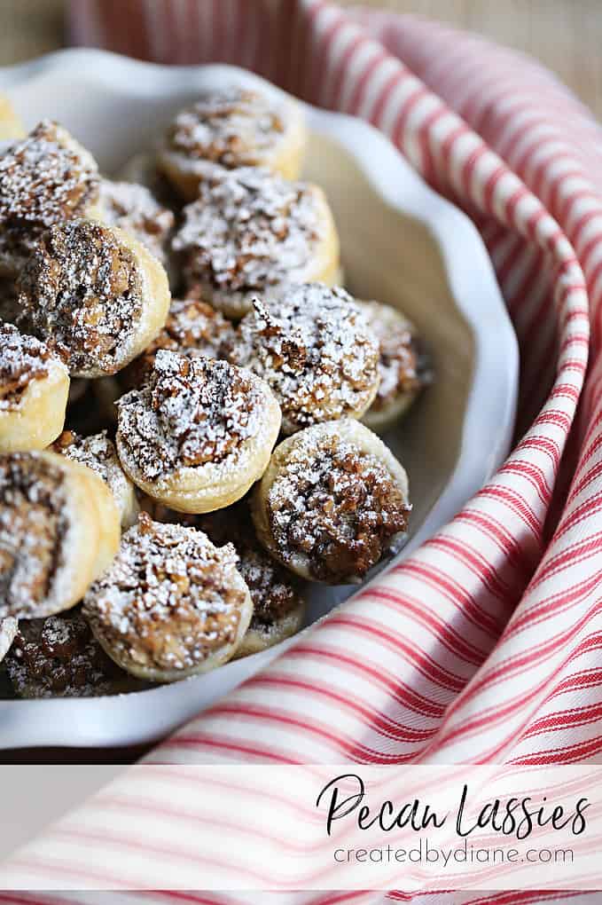 pecan lassies, pecan and coconut filled cream cheese pastry cookies createdbydiane.com