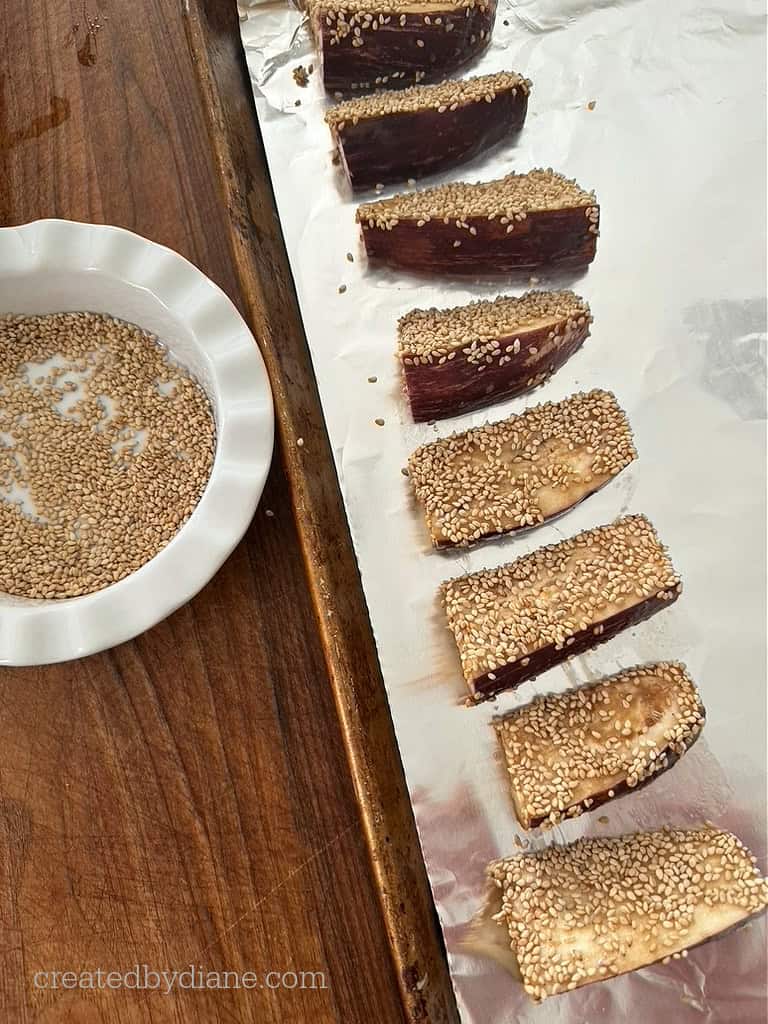 Sesame Eggplant | Created by Diane