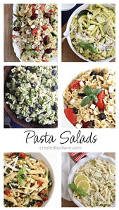 PASTA SALAD RECIPES createdbydiane.com