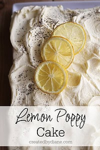 13x9 came lemon poppy cake createdbydiane.com