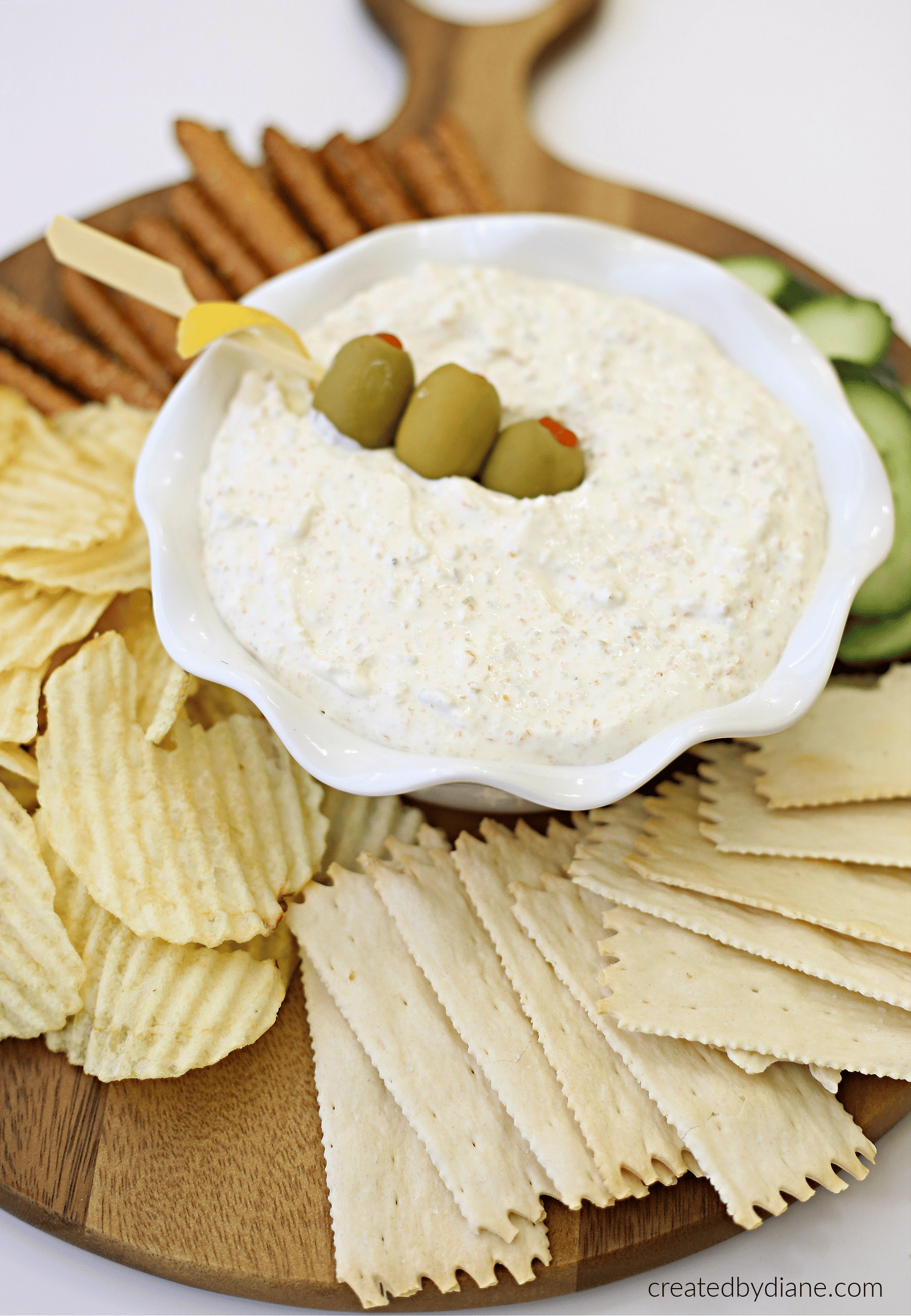 Green Olive Dip | Created by Diane