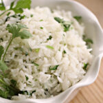 CILANTRO LIME RICE RECIPE from createdbydiane