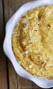 POLENTA RECIPE WITH CHEESE createdbydiane.com