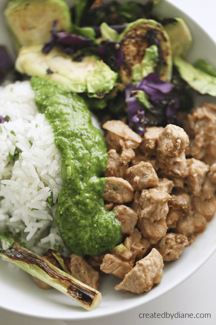 PORK TENDERLOIN BOWLS createdbydiane