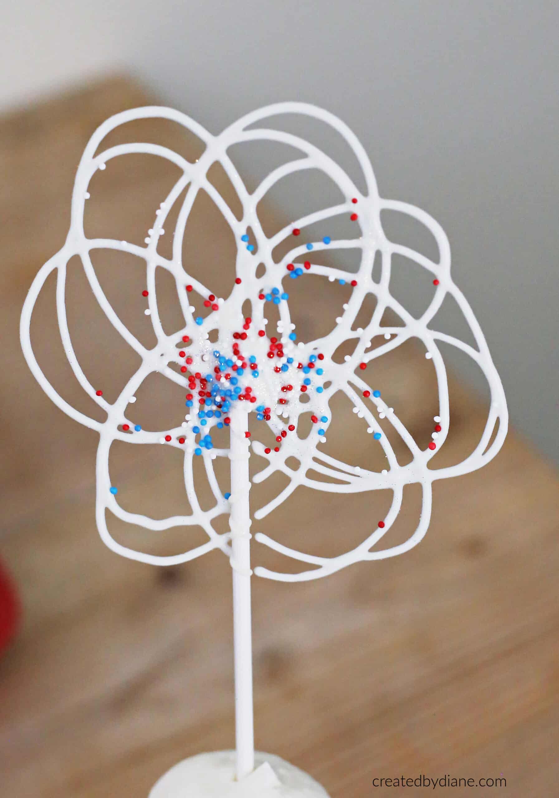 how to mkae CANDY CUPCAKE TOPPERS createdbydiane