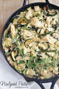 Newlywed Pasta – Chicken Zucchini Pasta