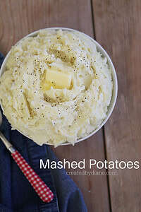 MASHED POTATOES createdbydiane