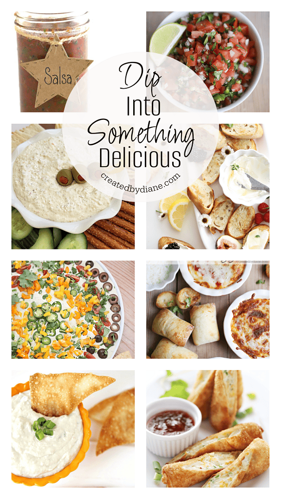 DIP INTO SOMETHING DELICIOUS createdbydiane