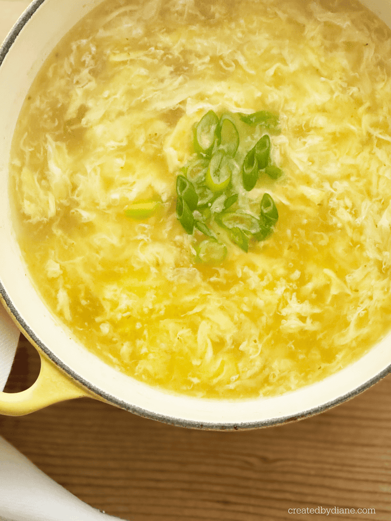 egg drop soup RECIPE createdbydiane