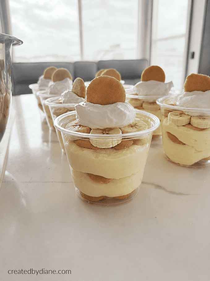 banana pudding mouse cups