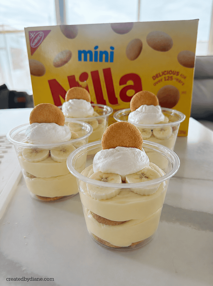 banana pudding mouse cups