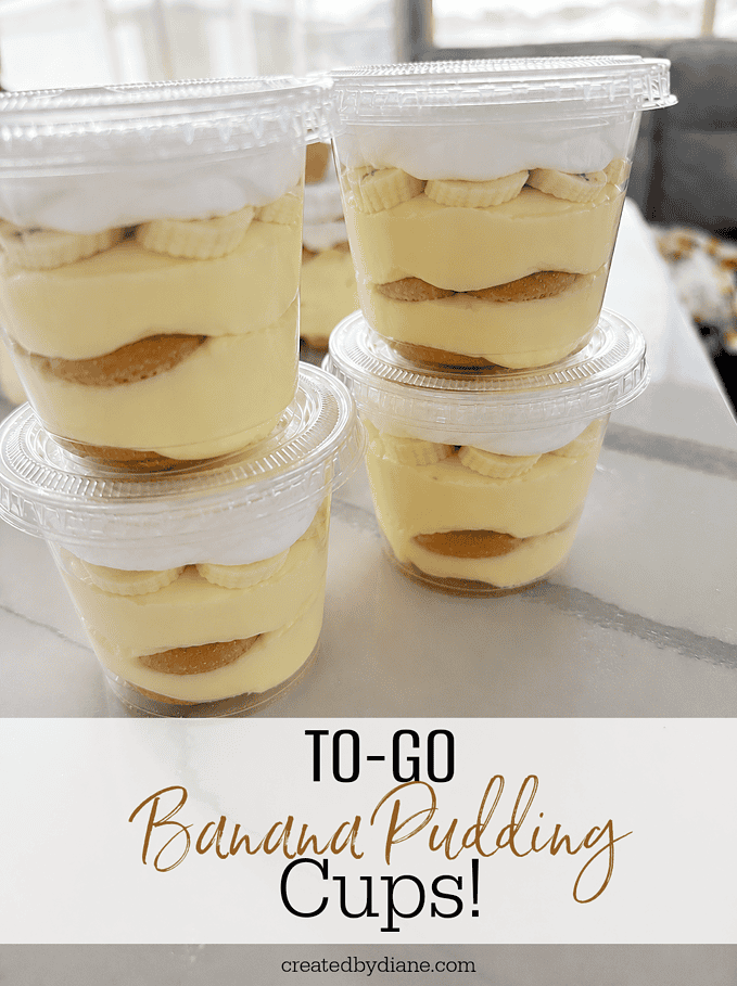 banana pudding mouse cups great for camping