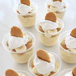 Banana Pudding Mousse Cups Individual Servings, Camping Recipe, Summer Must make! createdbydiane