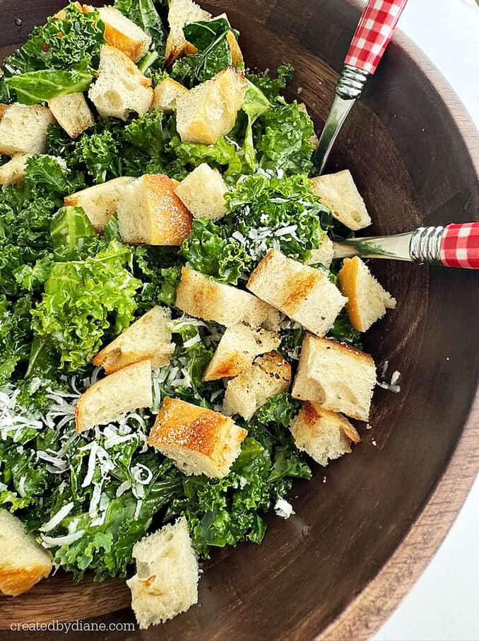 kale caesar salad createdbydiane