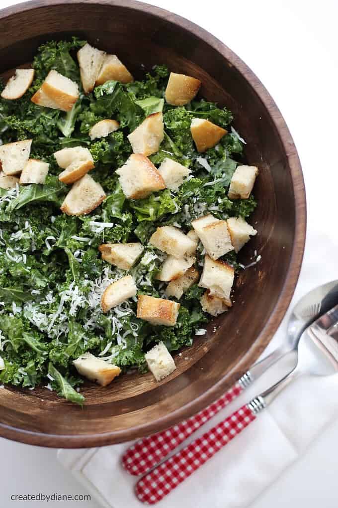 kale caesar salad createdbydiane