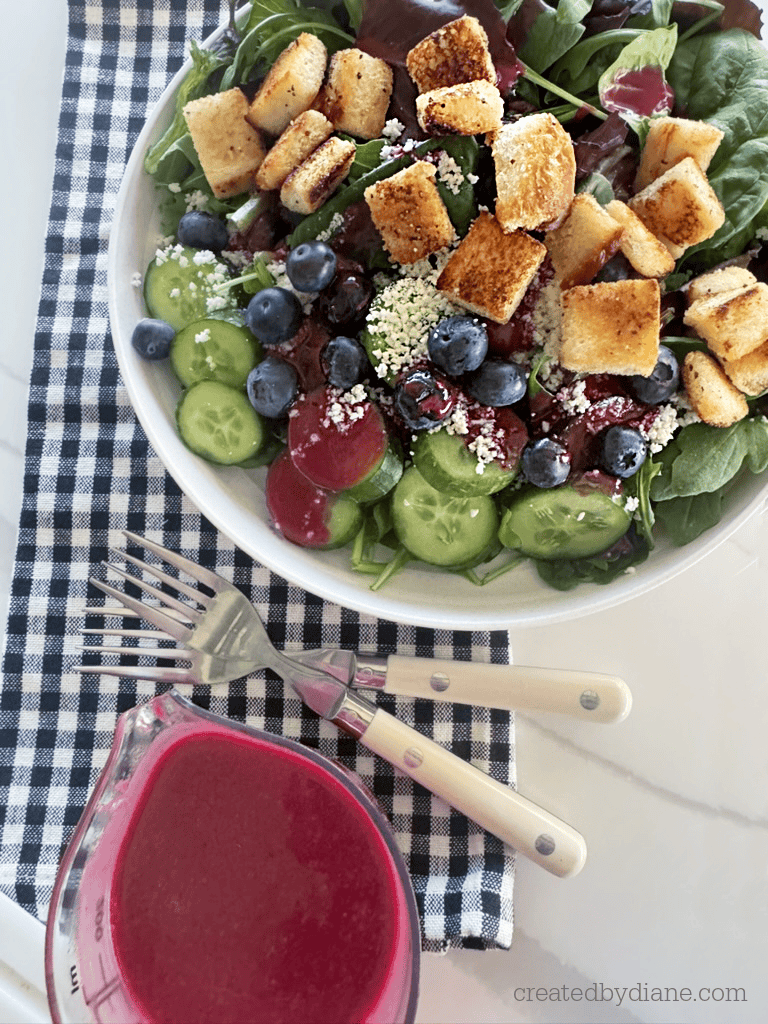 blueberry salad dressing createdbydiane