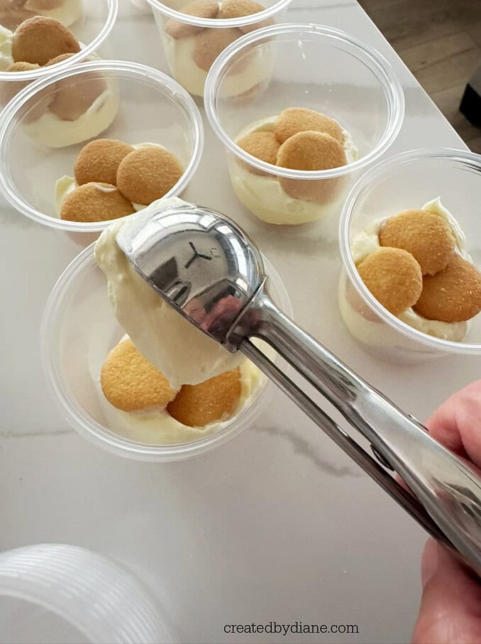 banana pudding mouse cups