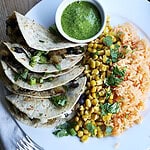 potato and black bean tacos from createdbydiane
