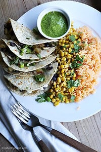 potato and black bean tacos from createdbydiane