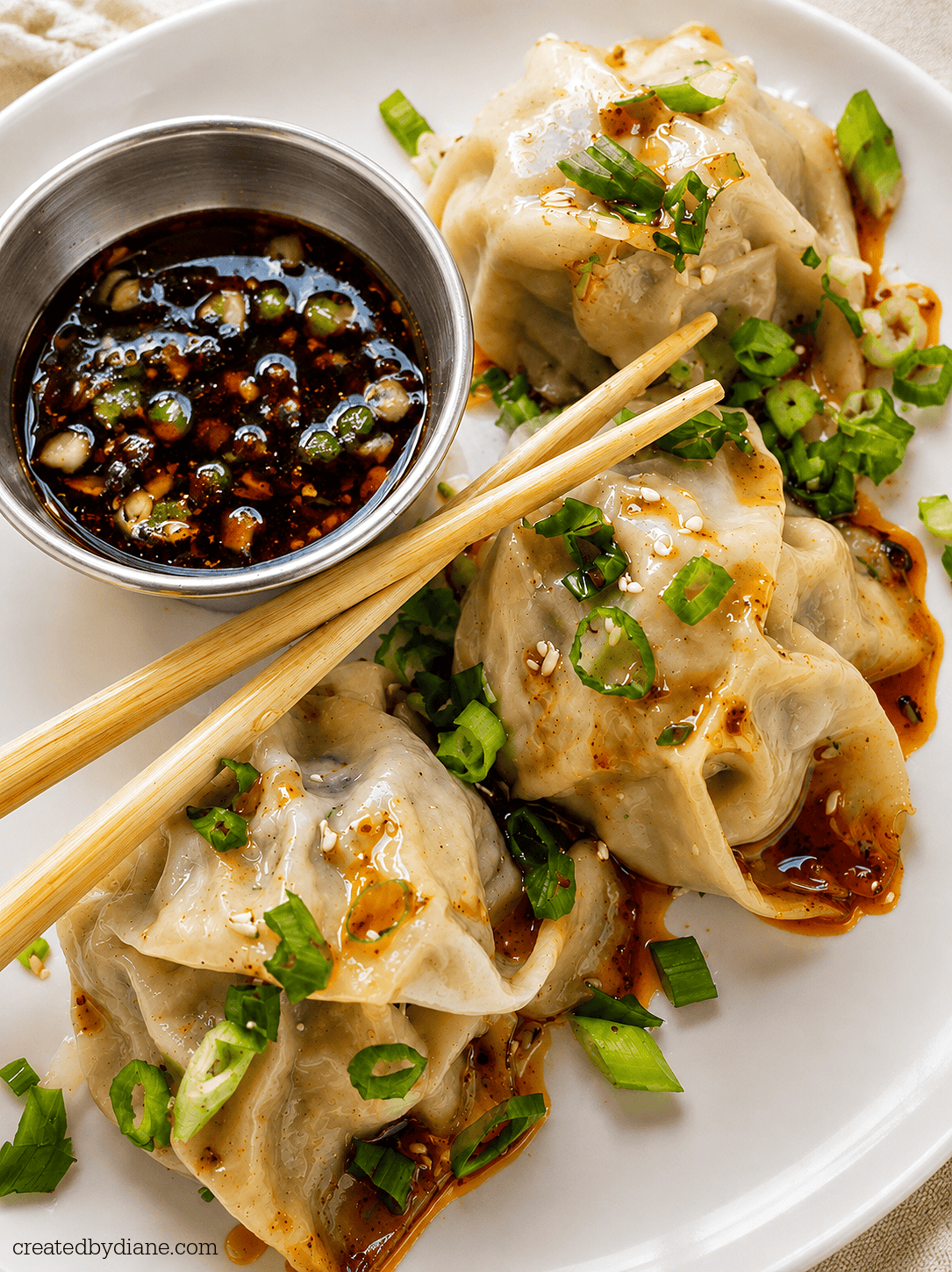 easy pork dumplings