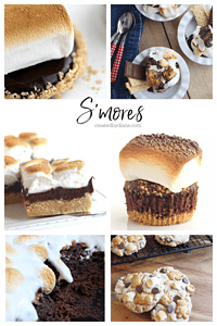 S'mores 12 Different Ways-S'more Recipes beyond the campfire