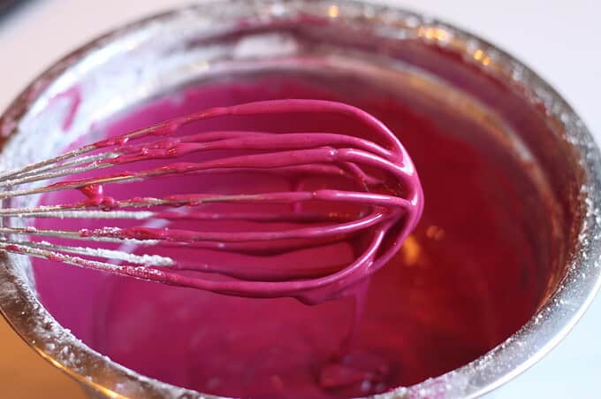coloring glaze icing recipe and uses