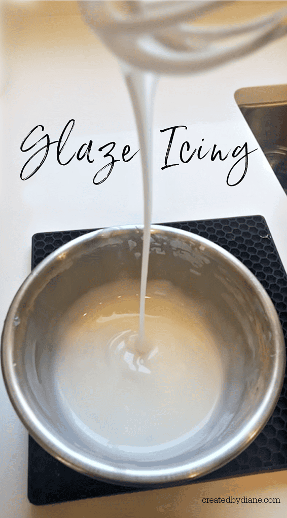 glaze icing recipe and uses